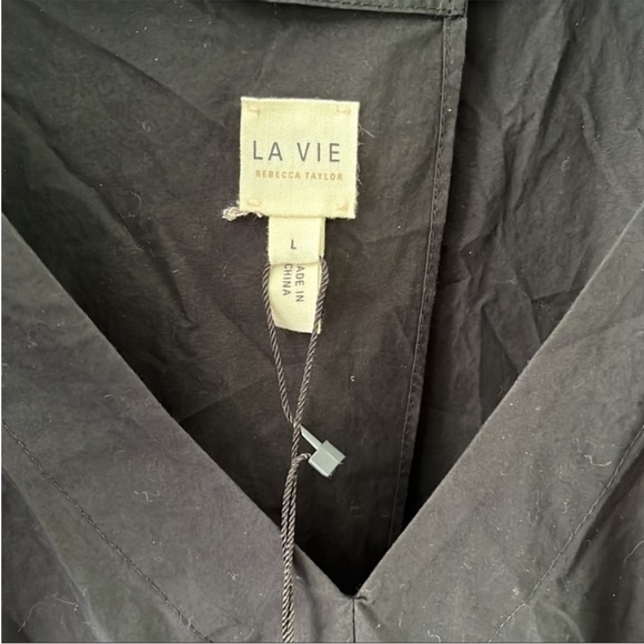 Rebecca Taylor La Vie Agatha Embroidered Eyelet Flutter Sleeve Romper - Picture 6 of 15